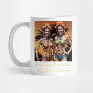 Fantasy Fest Key West 2024 ai image Mug